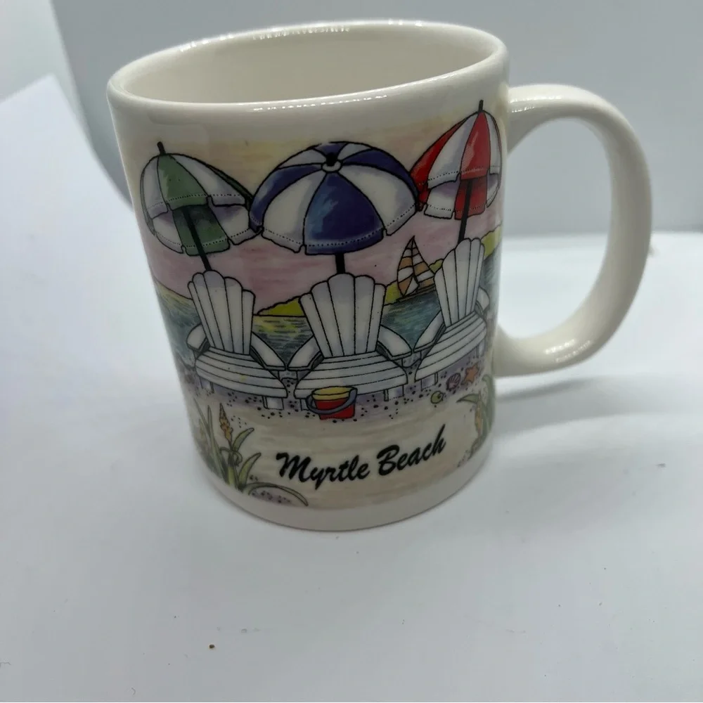 Myrtle Beach South Carolina Souvenir Coffee Mug Cup 10 ounces